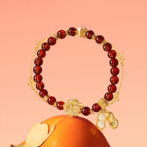 2026馬年紅瑪瑙手串馬年盤纏手鏈女生新年生日禮物零售 2026馬年紅瑪瑙手串馬年盤纏手鏈女生新年生日禮物零售