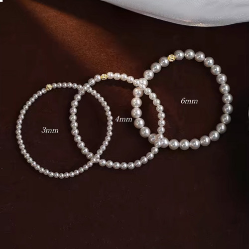 尺寸全 shi家珍珠手鏈baby小米珠彈力線手串簡約2025新款閨蜜手飾 尺寸全 shi家珍珠手鏈baby小米珠彈力線手串簡約2025新款閨蜜手飾