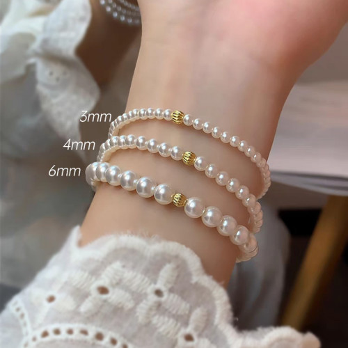 尺寸全 shi家珍珠手鏈baby小米珠彈力線手串簡約2025新款閨蜜手飾 尺寸全 shi家珍珠手鏈baby小米珠彈力線手串簡約2025新款閨蜜手飾