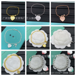 蒂家/T家新款手鏈歐美女款輕奢小衆風時尚潮流高級感歐美