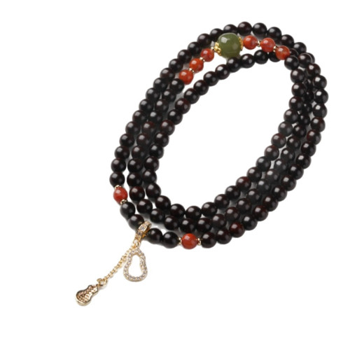 印度小葉紫檀108顆原創手串女款DIY脖掛文玩檀香紅木手鏈唸珠禮物 印度小葉紫檀108顆原創手串女款DIY脖掛文玩檀香紅木手鏈唸珠禮物