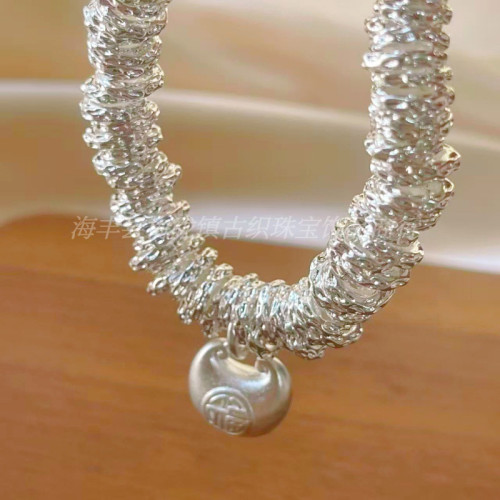 36g碎金子碎銀幾兩盤纏福字手串新中式國風首飾