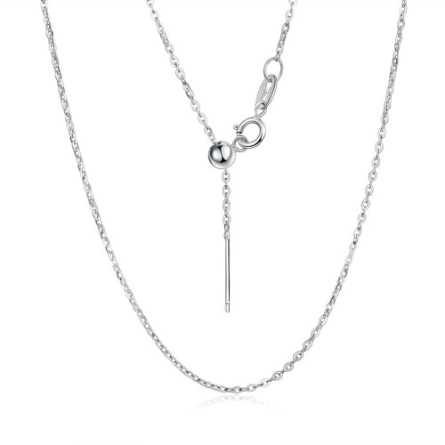 s925純銀萬能手鏈女針式路路通穿珠帶針穿心可調節盒子鏈珍珠 s925純銀萬能手鏈女針式路路通穿珠帶針穿心可調節盒子鏈珍珠