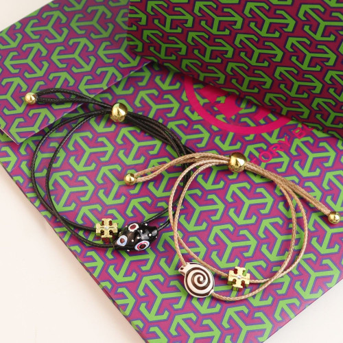 歐美飾品tb手鏈海洋生物貝殼造型可調節個性手環童趣鍍金海洋風