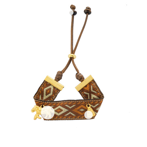 SWA*家編織斑馬手鏈 26年新款民族遊牧風小衆度假簡約寬織帶手鏈 SWA*家編織斑馬手鏈 26年新款民族遊牧風小衆度假簡約寬織帶手鏈