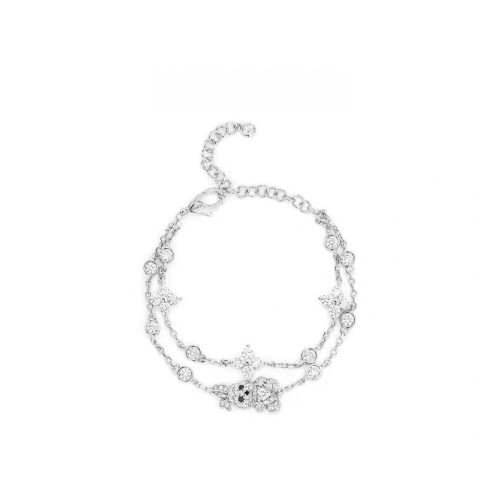 叛逆千金風甜蜜兔兔手鏈可愛個性氣質時尚百搭手飾高級感簡約甜美 叛逆千金風甜蜜兔兔手鏈可愛個性氣質時尚百搭手飾高級感簡約甜美