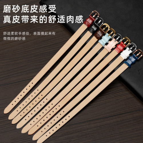 真皮手鏈手環鱷魚紋竹節紋牛皮一條過黃金飾品手環女款包邊手腕帶