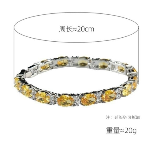 致鍍金女士手工手鏈 精鑲嵌可調節時尚手串飾品