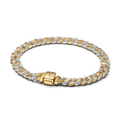 潘家白銅鍍銀圓形鏈釦翼形藍色纏繩矩形手鏈蛇骨鏈DIY手鏈