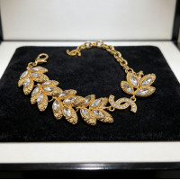 新款小香風歐美ins冷淡風氣質閃亮馬眼手飾手鏈可調節價