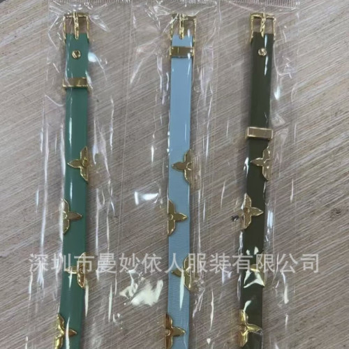 輕奢個性歐美真皮革手鏈高級感女冷淡風百搭經典流行星星手環