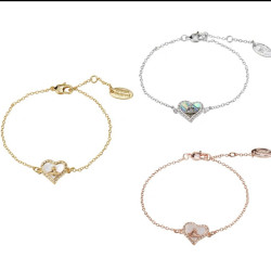 西太後愛心貝母手鏈女 薇薇安土星愛心貝殼系列手鏈女精緻高級感