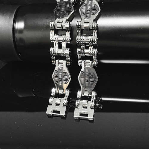 爆款流行女士手鏈霸氣不褪色男士手鏈百搭不鏽鋼情侶手鏈