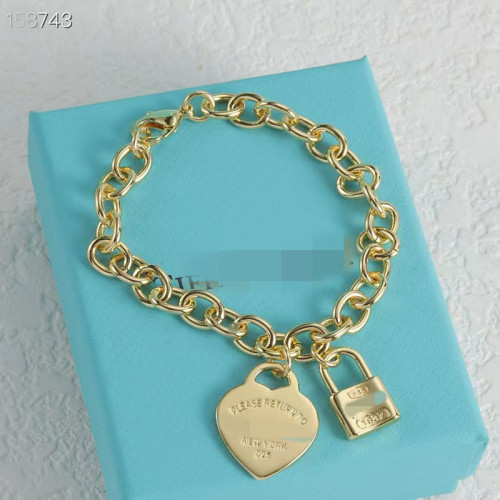 蒂家心形英文吊牌情侶手鏈愛心OT釦藍色琺瑯桃心圈手飾琺瑯工藝