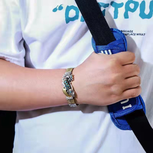 九眼天珠貔貅手鏈藏編織復古個性手環潮高級感男士禮物