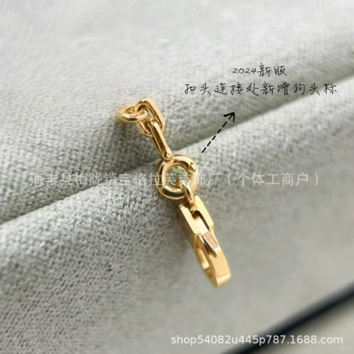 高版本CNC梵家四葉草五花手鏈天然玉髓V金厚鍍18K玫瑰金曡戴 高版本CNC梵家四葉草五花手鏈天然玉髓V金厚鍍18K玫瑰金曡戴