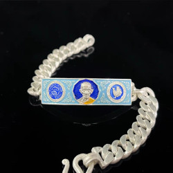 泰國特色彿牌龍婆瑞手鏈景泰藍新款高質感簡約創意民族風男女手鐲