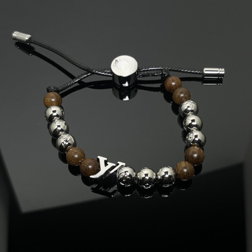 驢家歐美風彩色串珠手鏈氣質網紅款鈦鋼輕奢小衆設計高級感串珠鍊