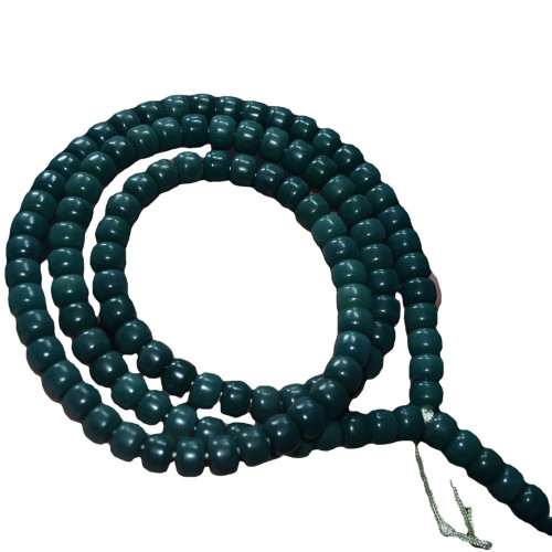 一手 墨綠翡翠綠菩提根 108顆隂皮菩提根桶珠 蘋果珠 一手 墨綠翡翠綠菩提根 108顆隂皮菩提根桶珠 蘋果珠