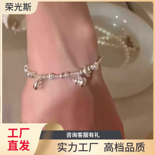 鳳祥同款足銀純銀葫蘆小胖福吊墜手鏈女設計感風手飾禮物 鳳祥同款足銀純銀葫蘆小胖福吊墜手鏈女設計感風手飾禮物