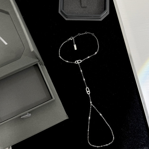 飾品精緻微鑲鑽連指手背鏈幾何輕奢ins風時尚可滑動套鏈