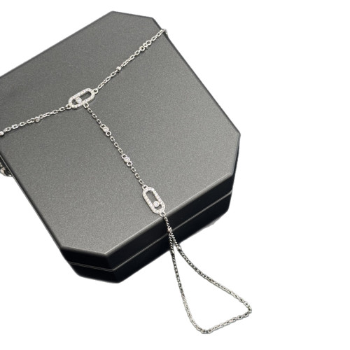 飾品精緻微鑲鑽連指手背鏈幾何輕奢ins風時尚可滑動套鏈