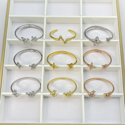 L家驢家小香風經典高版本精工精緻v手鐲對版帶標手環 L家驢家小香風經典高版本精工精緻v手鐲對版帶標手環