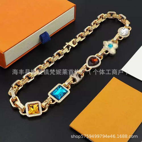 驢家新款竹節手鏈歐美鈦鋼字母古巴嘻哈夜店網紅爆款項鍊