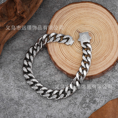 歐美古巴不鏽鋼手鏈飾品男鐳射腐蝕個性化製定嘻哈潮流女手鏈 歐美古巴不鏽鋼手鏈飾品男鐳射腐蝕個性化製定嘻哈潮流女手鏈