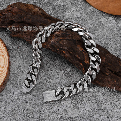 歐美古巴不鏽鋼手鏈飾品男鐳射腐蝕個性化製定嘻哈潮流女手鏈 歐美古巴不鏽鋼手鏈飾品男鐳射腐蝕個性化製定嘻哈潮流女手鏈