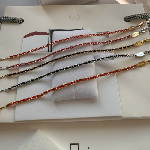 編織同款黑繩Aurore系列交織月老繩小紅繩手鏈男女本命年手繩情