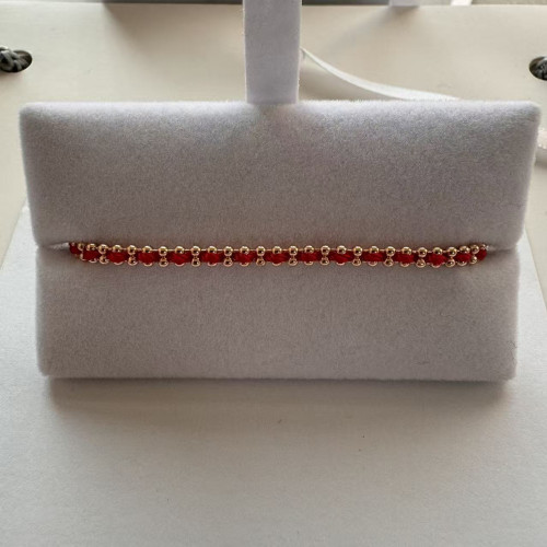 編織同款黑繩Aurore系列交織月老繩小紅繩手鏈男女本命年手繩情