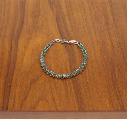 鋯石手鏈 輕奢潮流手飾銀寶石時尚首飾串珠手串男女 鋯石手鏈 輕奢潮流手飾銀寶石時尚首飾串珠手串男女