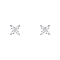 925銀四葉草馬眼耳釘 輕奢簡約個性耳釘耳飾