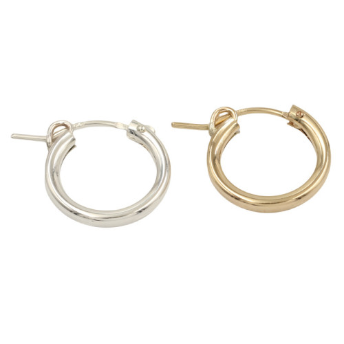 美國DIY14K包金注金925純銀GFDIY耳飾耳圈HOOP百搭可DIY 美國DIY14K包金注金925純銀GFDIY耳飾耳圈HOOP百搭可DIY