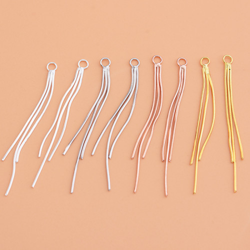 925純銀首飾配件 蛇骨鏈三條款耳線 手工DIY自製耳環耳飾配飾