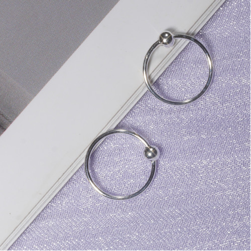 925銀耳環小衆輕奢高級感耳釘獨特素圈氣質簡約耳飾復古 925銀耳環小衆輕奢高級感耳釘獨特素圈氣質簡約耳飾復古