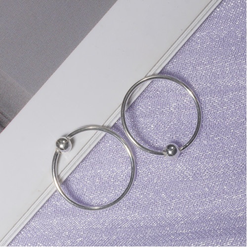 925銀耳環小衆輕奢高級感耳釘獨特素圈氣質簡約耳飾復古 925銀耳環小衆輕奢高級感耳釘獨特素圈氣質簡約耳飾復古