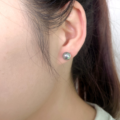 fever同款珍珠耳釘925銀子S家耳環2025新款爆款高級輕奢正圓耳飾