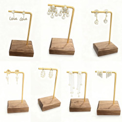 天然貝珠設計款小衆耳釘耳鉤925銀耳鉤