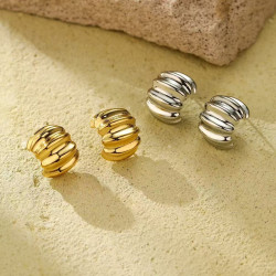 金屬耳環女2025年爆款925銀耳釘小衆設計簡約氣質耳飾個性風潮