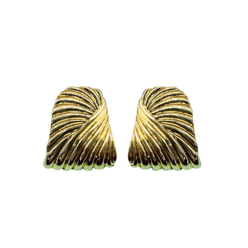 新款流蘇優雅時尚通勤小衆金屬水波紋925針耳釘耳環飾品歐美 新款流蘇優雅時尚通勤小衆金屬水波紋925針耳釘耳環飾品歐美