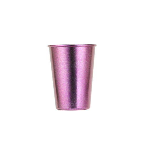 高顔值純鈦啤酒杯可攜式鈦杯家用飲料漱口水杯戶外露營咖啡杯
