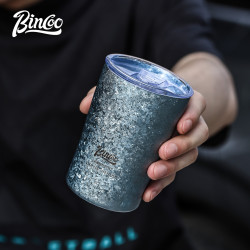 Bincoo鈦杯純鈦保溫杯男士水杯可攜式外出咖啡杯家用大容量隨行杯