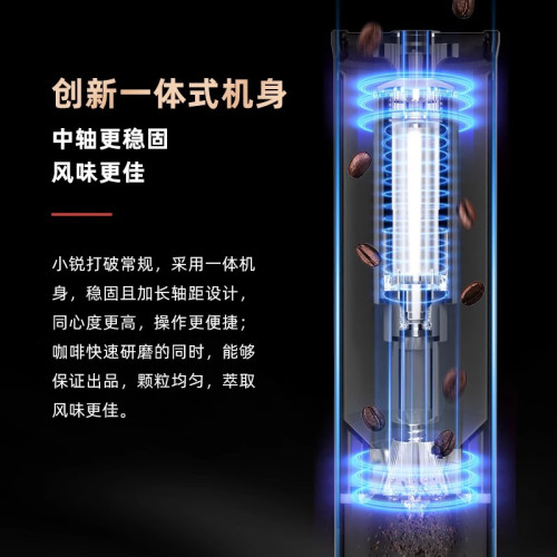 Hero小銳電動磨豆機可攜式咖啡豆研磨機打粉機超細家用小型磨粉機器 Hero小銳電動磨豆機可攜式咖啡豆研磨機打粉機超細家用小型磨粉機器