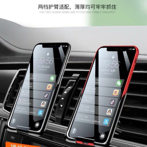 汽車用手機支架支架通用重力感應出風口卡釦式多功能車用導航 汽車用手機支架支架通用重力感應出風口卡釦式多功能車用導航