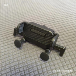 車用手機支架主體替換配件17mm通用球頭接孔改裝防抖導航夾子