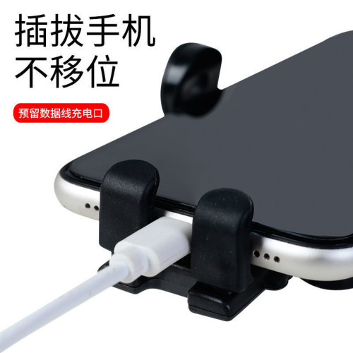 車用手機支架惡魔汽車重力感應支撐架卡釦式多功能出風口導航支架