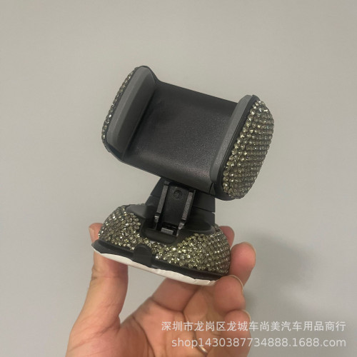 鑲鑽車用手機支架多功能出風口汽車導航支架車用吸盤旋轉手機架女 鑲鑽車用手機支架多功能出風口汽車導航支架車用吸盤旋轉手機架女