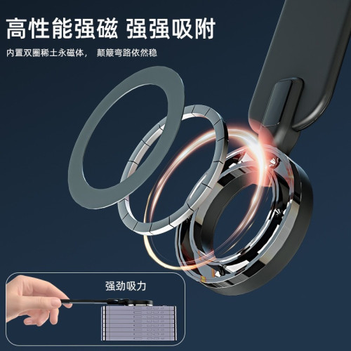 車用磁鐵手機支架磁吸式 magsafe專用可折疊車用導航磁吸手機支架 車用磁鐵手機支架磁吸式 magsafe專用可折疊車用導航磁吸手機支架